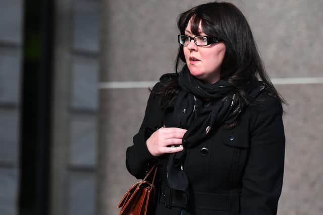 Natalie McGarry denies embezzling more than £25,000.
