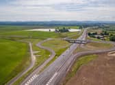 The six-mile Luncarty-Birnam section opened last year is one of only two dual carriageway stretches opened since the SNP pledged to complete dualling between Perth and Inverness. Picture: Transport Scotland