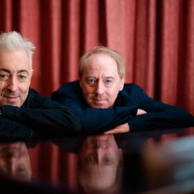 Alan Cumming and Forbes Masson. Picture: Tommy Ga-Ken Wan