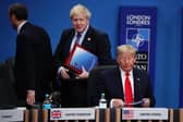 Boris Johnson and the then US President Donald Trump pictured at a Nato summit in Watford in 2019 (Picture: Dan Kitwood/Getty Images)