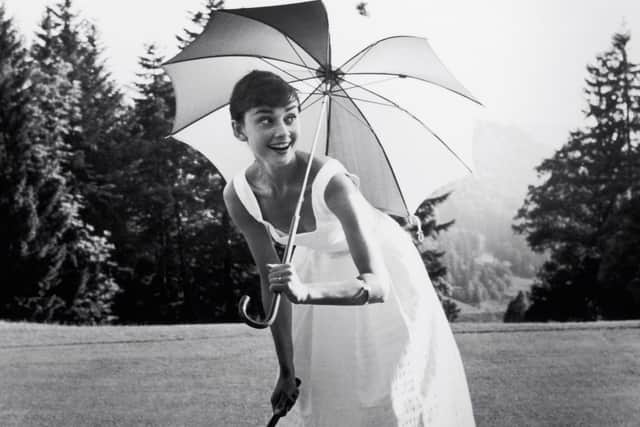 A picture of Audrey Hepburn circa 1955 from Audrey PIC: PictureLux / The Hollywood Archive