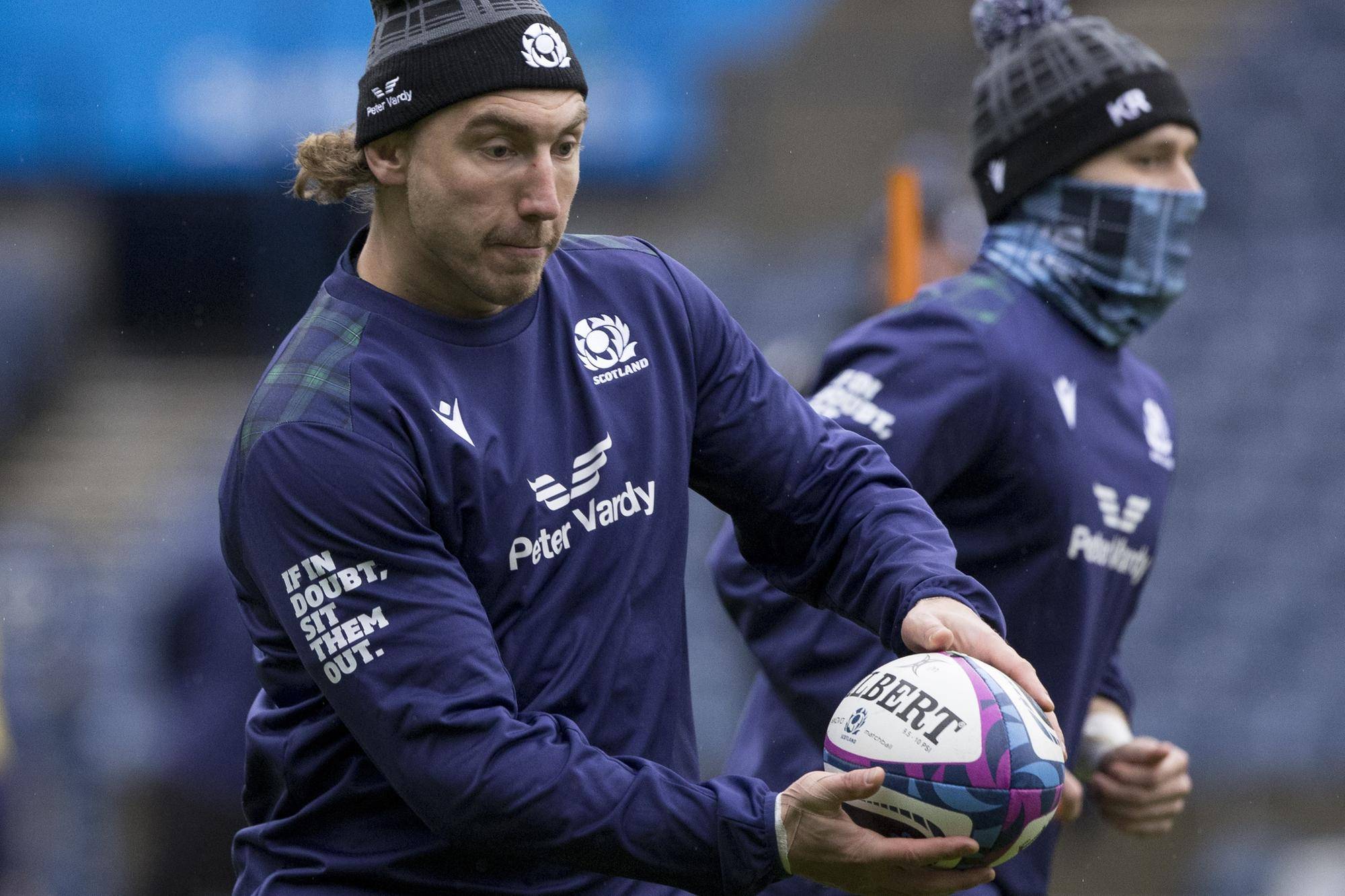 Jamie Ritchie is back in the Scotland side for Saturday's Six Nations match against England at Murrayfield Stadium. (Photo by Craig Williamson / SNS Group)