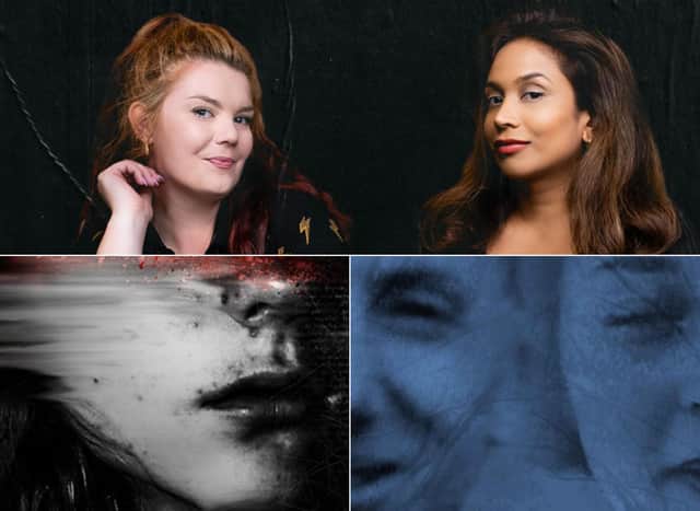 Here are 10 of the highest rated true crime podcasts on Apple and Spotify. Cr: True Crime with Suruthi & Hannah/Cavalry Audio | Wondery/Peter Butt
