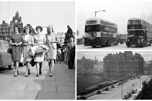 Take a look through our photo gallery to see 19 amazing images of Edinburgh's North Bridge down the decades.