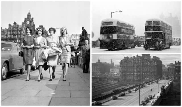 Take a look through our photo gallery to see 19 amazing images of Edinburgh's North Bridge down the decades.