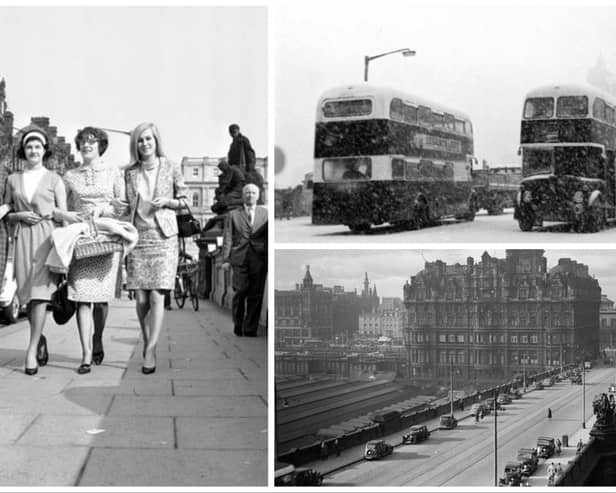 Take a look through our photo gallery to see 19 amazing images of Edinburgh's North Bridge down the decades.
