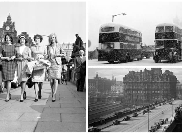 Take a look through our photo gallery to see 19 amazing images of Edinburgh's North Bridge down the decades.