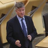 Keith Brown was infrastructure minister when the contract for the two ferries was agreed.