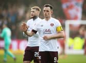 Lawrence Shankland apologised to Hearts fans for the performance in the 3-0 defeat to Aberdeen.  (Photo by Paul Devlin / SNS Group)