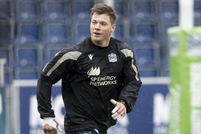 Huw Jones is back in the Glasgow Warriors team.