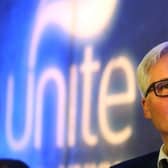Pat Rafferty, Unite's Scottish secretary, said thousands of new members have signed up in Scotland since the turn of the year. Picture: Andrew Milligan/PA