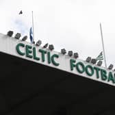 A general view of Celtic Park during a cinch Premiership match against Hearts.