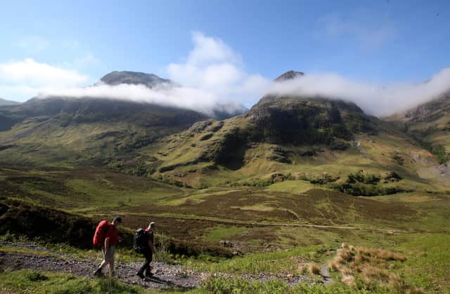 Scotland's 'right to roam' law was designed to formalise the right for people to be able to enjoy great outdoors without fear of prosecution (Picture: Andrew Milligan/PA Wire)
