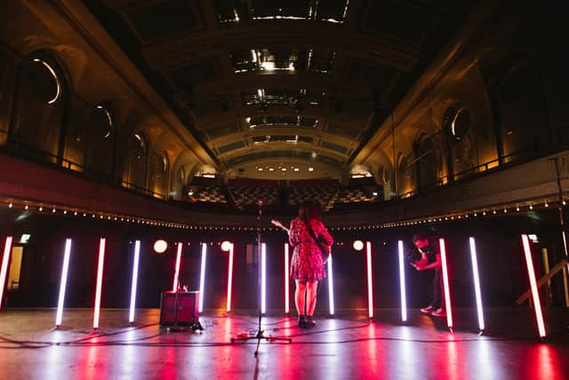 Stina Tweeddale, who performs as Honeyblood, was filmed at Leith Theatre for this year's online programme. Picture: Ryan Buchanan