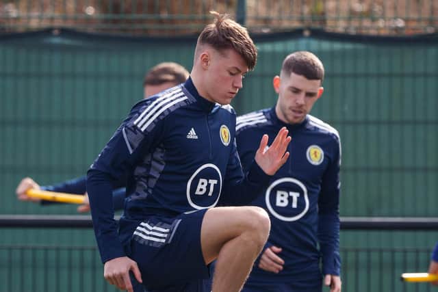 Clarke has no fears over starting Nathan Patterson despite the right-back managing just 45 minutes of first team football since his Janary move to Everton from Rangers. (Photo by Craig Williamson / SNS Group)