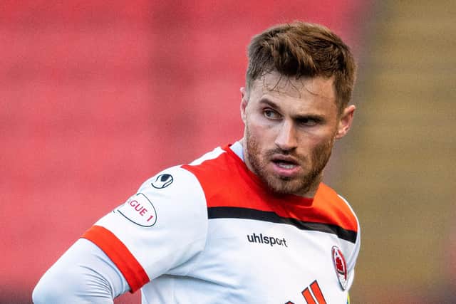 David Goodwillie has signed for Raith Rovers from Clyde.  (Photo by Ross MacDonald / SNS Group)