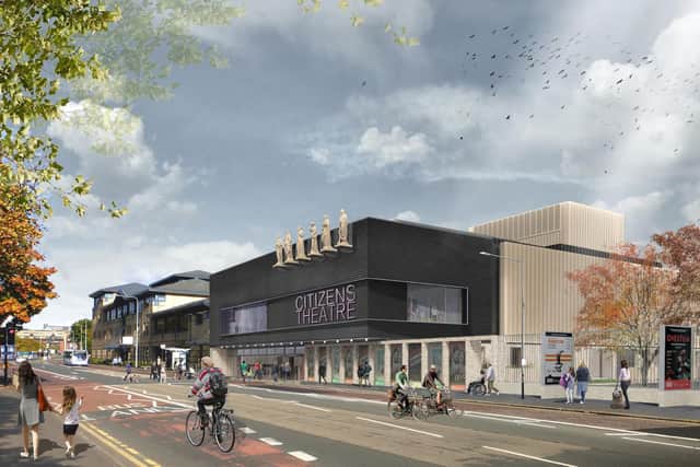 An artist's impression of the new-look Citizens' Theatre, designed by Bennetts Associates