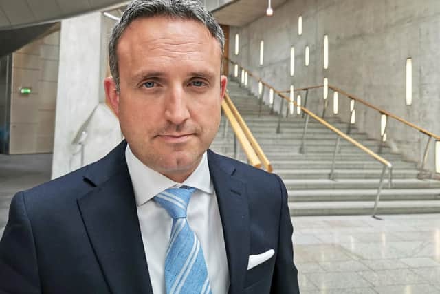 Liberal Democrats health spokesperson Alex Cole-Hamilton, who said Scotland's drug death "emergency" is the worst in Europe and four times worse than in England and Wales. PA Photo.