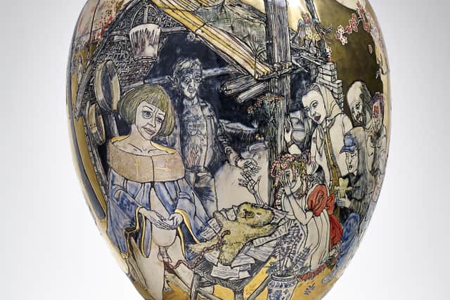 Grayson Perry's Personal Creation Myth 2007, one of the works to be featured in his show, Grayson Perry Smash Hits, National Galleries Scotland (Royal Scottish Academy), Edinburgh, 22 July - Sunday 12 November 2023. Pic: Contributed