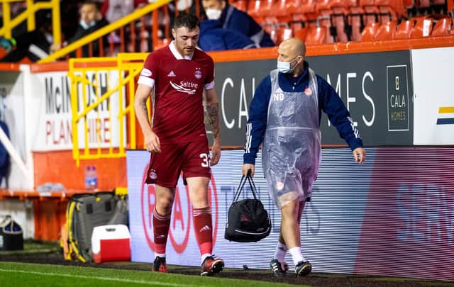 Aberdeen striker Ryan Edmondson is set to be involved for the Dons against Celtic in the Scottish Cup semi final on Sunday. Picture: SNS