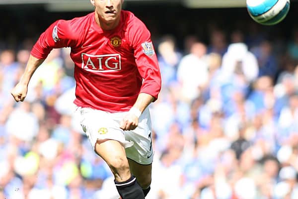 Cristiano Ronaldo in action for Manchester Utd. SNS Group.