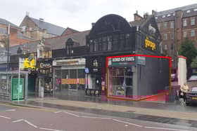 The property currently operating as the Lord of Fries takeaway is up for grabs at a guide price of £400,000. Picture: contributed.