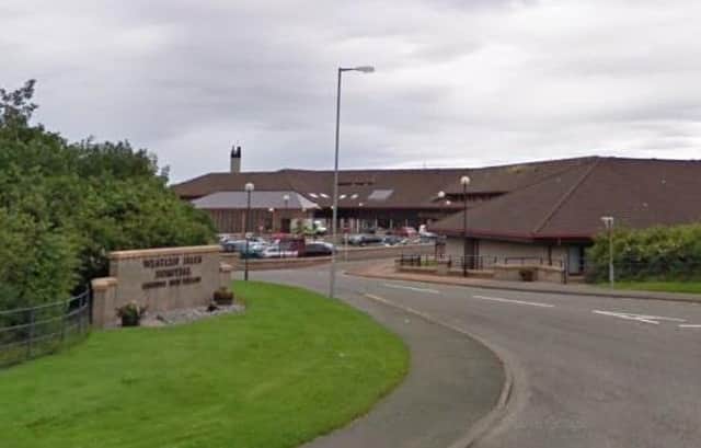Western Isles Hospital in Stornoway