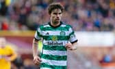 Celtic's Matt O'Riley in action during the 3-1 win at Motherwell on Sunday. (Photo by Craig Foy / SNS Group)