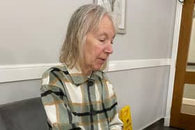 Another resident writes a letter to a student