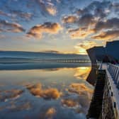 Dundee's waterfront V&A museum opened its doors to the public in September 2018. Picture: Frame Focus Capture Photography.