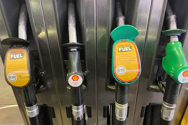 The average price of petrol rose by 9.1 pence per litre between July and August.
