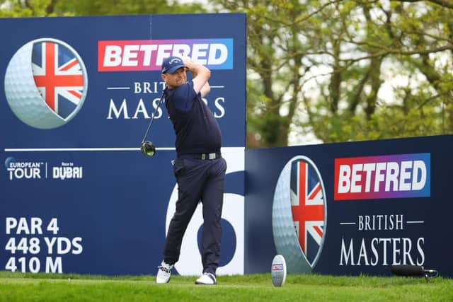 David Drysdale in action during the first round of the recent  Betfred British Masters at The Belfry. PIcture: Andrew Redington/Getty Images.