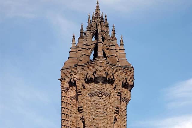 The Wallace Monument near Stirling.