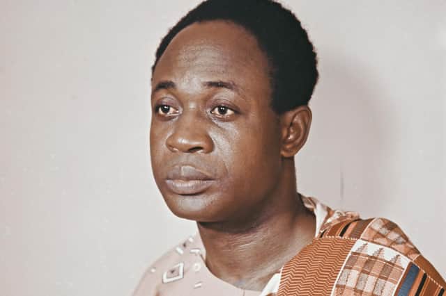 Ghanaian politician Kwame Nkrumah, circa 1955. PIC: Keystone/Hulton Archive/Getty Images