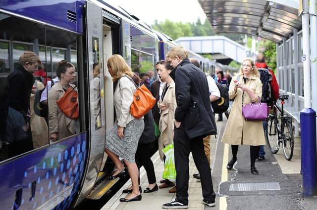Some ScotRail staff have reported a lack of support during covid. Picture: Michael Gillen