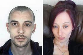 John Yuill, 38, and Lamara Bell, 25, who died after the car they were in left the M9 near Stirling in July 2015.