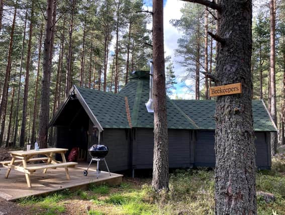 The Beekeeper's Bothy, one of six currently available.