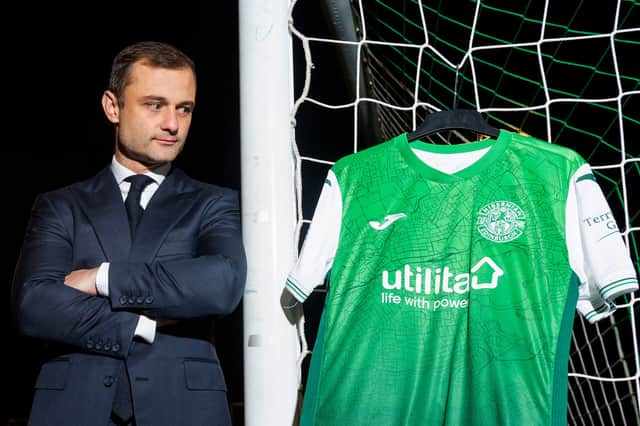 New Hibs manager Shaun Maloney.