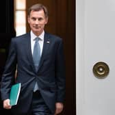 Chancellor of the Exchequer Jeremy Hunt outside No.11 Downing Street. Picture: PA