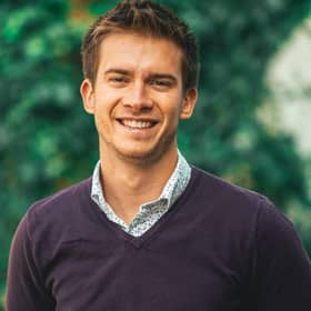 Photo shows: AskSilver founder Alex Somervell