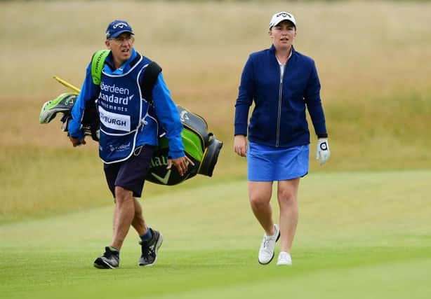 Gemma Dryburgh, pictured during last yar's event, is feeling confident about her game heading into this week's Trust Golf Women's Scottish Open at Dumbarnie Links. Picture: Mark Runnacles/Getty Images.