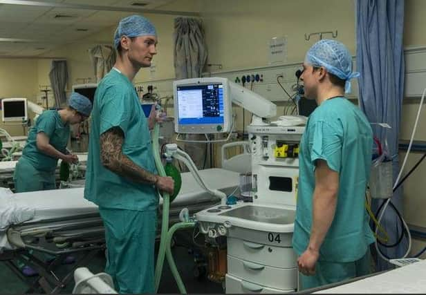 The new recovery room for Coronavirus patients at the ERI. Picture: Andy O'Brien