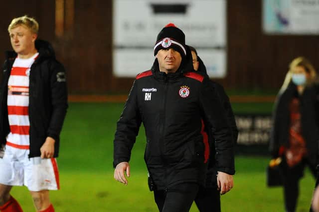 Bonnyrigg Rose manager Robbie Horn looked forward to pitting his team against Rangers and Celtic - but had questions and concerns over their entry. (Picture: Michael Gillen)