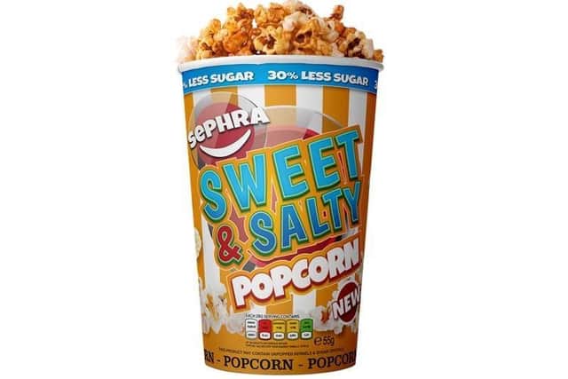 Sweet & Salty is one of the signature flavours from Sephra Popcorn