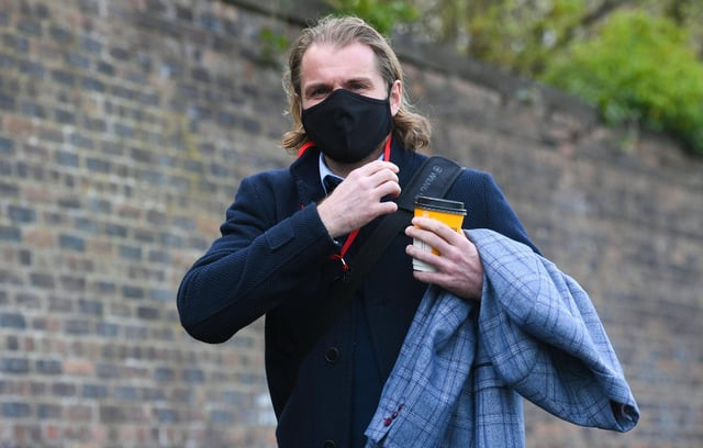Hearts manager Robbie Neilson at Cappielow.