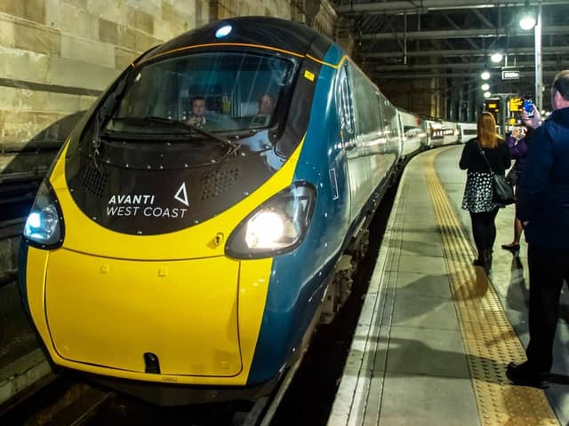 An Avanti West Coast Pendolino arriving at Glasgow Central. Picture: Avanti West Coast