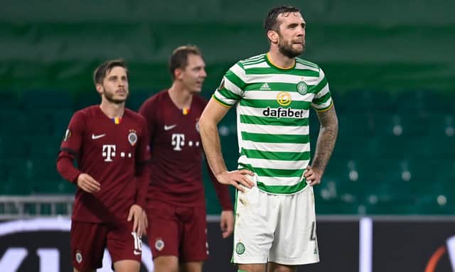 Celtic defender Shane Duffy has dropped out of the team in recent weeks.