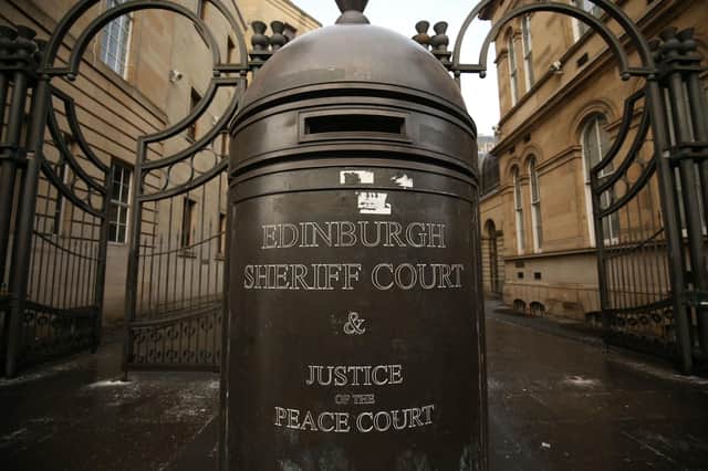 She was sentenced at a High Court sitting at Edinburgh Sheriff Court