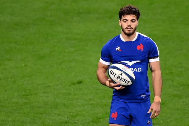 France fly-half Romain Ntamack will miss the match with Scotland in Edinburgh.