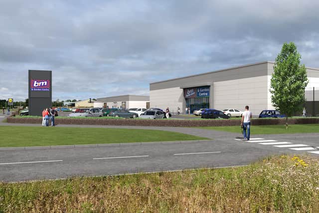 Detailed planning applications have been submitted to the local council for Lidl and B&M stores at DunBear Park, Dunbar.